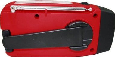 Weather PP170 Compact Emergency Solar Hand Crank AM/FM/NOAA Weather Radio , Flashlight, Smart Phone Charger with...