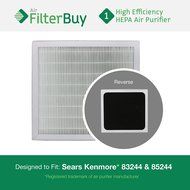 83159 Sears HEPA Filter - AFB HEPA. Fits Sears Kenmore air cleaner models 83244 and 85244. Designed by AFB in...