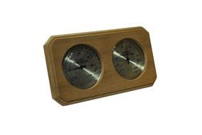Cedar Sauna Thermometer And Hygrometer