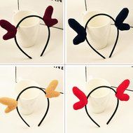 Yaheeda Women Hair Band Headwear,Cute Fawn Cat Ox Ear Shape Solid Headband for Women and Girls N6