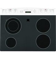 GE JD630DFWW 31.25" Drop-In Electric Range with Smoothtop Cooktop, None Drawer, 4.4 cu. ft. Primary Oven Capacity... N2
