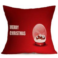 Pillow Cover,Haoricu Vintage Christmas Cartoon Smowman Penguin Sofa Bed Home Decoration Festival Pillow Case Cushion... N8