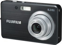 Fujifilm Finepix J10 8.2MP Digital Camera with 3x Optical Zoom (Brushed Silver)