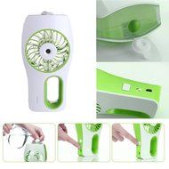 TANYHI Handheld USB Recharge Fan Facial Humidifier Mist Water Spray Fresh Air Conditioner for Beauty, Home, Office... N4