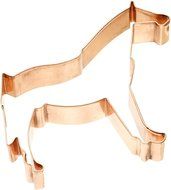 Old River Road Horse Shape Cookie Cutter, Copper N6