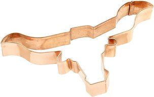 Old River Road Horse Shape Cookie Cutter, Copper N8