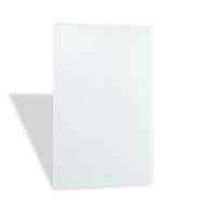 Warmly Yours IP-EM-GLS-BLK-0800 Ember Glass Frameless 800W Heating Panel, 47" x 24", 120V, Black
