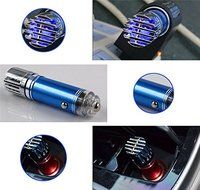 Zinnor Auto Car Fresh Air Lonic Purifier Oxygen Bar Ozone Ionizer Cleaner (Red) N2