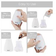 Sayhi 120 Milliliter Ultrasonic Mist Aroma Humidifier Aromatherapy Essential Oil Diffuser for Room,Car N3