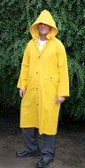 River City 200C3XL Yellow 49 Raincoat w/ Detachable Hood, Vented Back 3XL by River City Garments