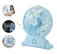 Welltop Table Fans Portable Desktop Humidifier Fan Handheld Fans Rechargeable Cooling Misting Fan Personal Cooling... N23