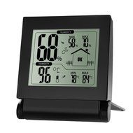 Primacc Temperature Humidity Monitor, Indoor Wireless Hygrometer Thermometer Meter- Black