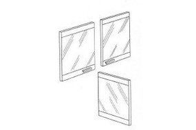 FMI VDBP36C Vantage Hearth 36 Corner Glass Doors