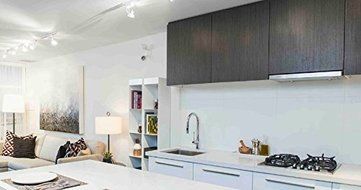 Faber CRIS24SS 24" Cristal Slide Out Range Hood, Stainless Steel, 300 CFM N2