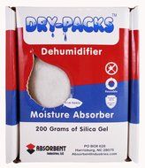 900 Gram Silica Gel Dehumidifying Box by Dry-Packs - Protects 66 Cubic Feet N3