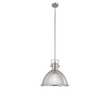 Capital Lighting 4433PN Transitional 1-Light Pendant, Polished Nickel Finish by North Coast Lighting