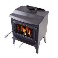 Pleasant Hearth WS-2417 1200 sq. ft. Wood Stove with Leg Base, Small N3