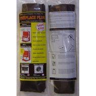 Fireplace Retangular Draftstopper LG-RECT N4
