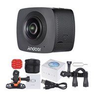 Andoer Dual-lens 360 Degree Panoramic Camera Digital Video Sports Action VR Camera 1920 960P 30fps HD 8MP with...
