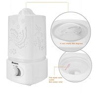 Homdox 1.5L Ultrasonic Cool Mist Humidifier, Essential Oil Diffuser Aroma Humidifier Air Diffuser, 7 Color LED... N3