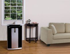 Haier HPN10XHM Heating Portable Air Conditioner, 10000 BTU/9000 BTU