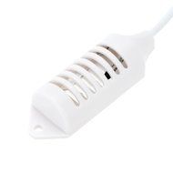 Momoday&reg; LCD Mini Compact Digital Thermometer Hygrometer Temperature Humidity Meter with 1m Sensing Line(White) N4