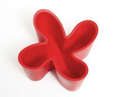 Cozy Remote Control Tidy Remote Holder and TV Remote Organizer (Red) N2