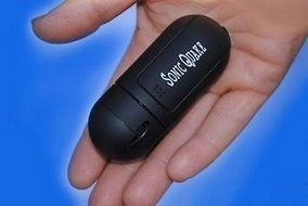 Sonic Quake Mini Vibration Speakers Audio Music Player Amplifier Stereo iPod MP3 N2