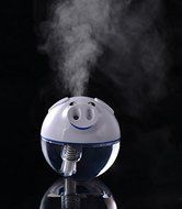 1 X Portable Mini Want Pig USB Ultrasonic Air Humidifier with Night Light (White) N2