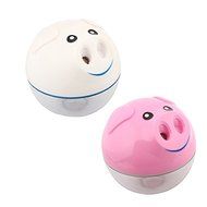 1 X Portable Mini Want Pig USB Ultrasonic Air Humidifier with Night Light (White) N3