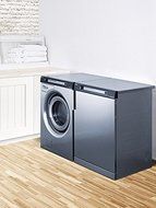 Summit WMC64P 18 lbs. Capacity Washer With Durable Construction High Temperature Operation 8 Pre-Programmed Wash...