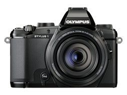 Olympus Stylus 1 12MP Digital Camera (Black) - International Version (No Warranty) N3