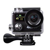 YELIN H8R Wifi Waterproof Action Camera (Black) + Sony IMX Sensor + Dual Screen + 170 Degree + 2.4G Remote+Extra...