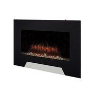 CorLiving FPE-205-F Wall Mounted Electric Fireplace with Thermostat Control And Dimmer Switch N3