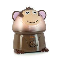 Crane Adorable Ultrasonic Cool Mist Humidifier with 2.1 Gallon Output per Day - Monkey N2