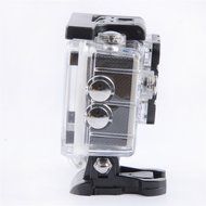 Silver Waterproof Action Camera Sports HD DV 1.5in LCD Screen 12MP 1080P Camcorder