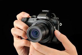Olympus Stylus 1 12MP Digital Camera (Black) - International Version (No Warranty) N6