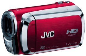 JVC Everio GZ-HM200 Dual SD High-Def Camcorder (Blue) (Discontinued by Manufacturer)
