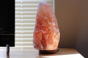 Teikis 2-Pack Himalayan Salt Tea Light Candle Holder Air Purifier And Ionizer, 2 - 3.5 Pounds N4