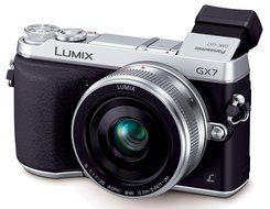Panasonic Mirrorless Interchangeable lens Digital Camera Lumix GX7 16.0 MP with 20mm f/1.7 lens Kit DMC-GX7C-S...