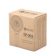 Digoo DF-003 Potable Mini Handheld Rechargeable Rotatable USB Cooling Fan Stepless Speed Regulating N9