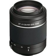 Sony Alpha A68 Digital SLR Camera Body with 55-200mm DT Lens + 64GB Card + Battery + Backpack + Flash + Diffuser... N2