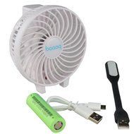 Baaaq Handheld Mini Battery Fan Foldable Fans for Home and Travel (Foldable Fans, Blue) N17