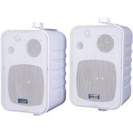 TIC CORPORATION ASP25W 3-Way Indoor/Outdoor 50-Watt Speakers (White)