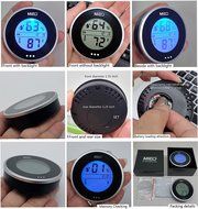 Incubator Thermometer Hygrometer with Hi/Low Memory and Touch Checking Button in Blue Light.Mieo N7