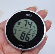 Incubator Thermometer Hygrometer with Hi/Low Memory and Touch Checking Button in Blue Light.Mieo N9