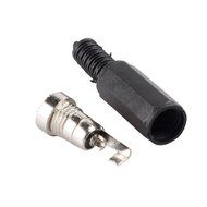 FolioGadgets 5.5mm x 2.5mm Female DC Power Socket Jack Solder Connector Adapter - 10 Pack