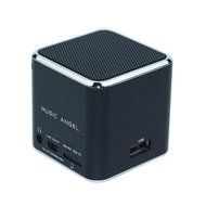 Music Angel Mini Speaker Multimedia Speaker Support Tf Card U Disk Fm Radio Md07u Black N9