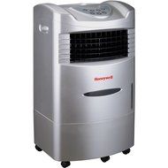 Honeywell CS10XE 21 Pt. Indoor Portable Evaporative Air Cooler with Remote Control, Silver/Grey N12