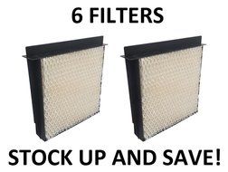 Heating, Cooling &amp; Air Humidifier Filter for Bemis Essick Air 1040 Super Wick - 6 Pack